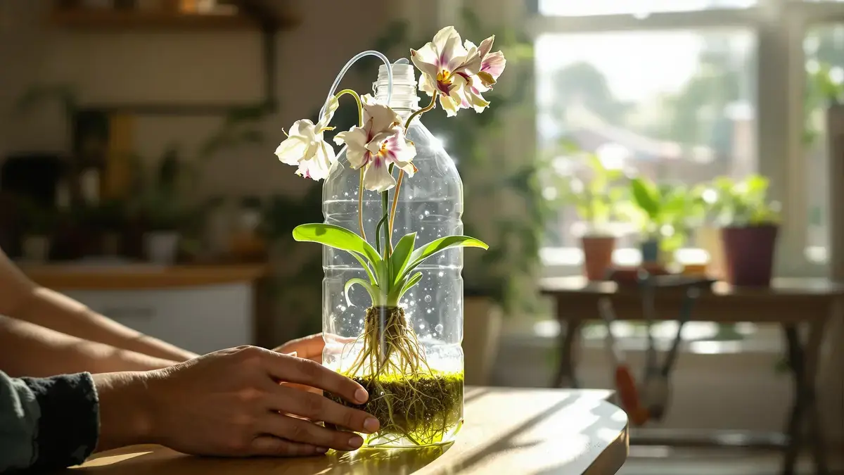 Salva la tua orchidea appassita grazie a questo semplice trucco con una bottiglia d’acqua