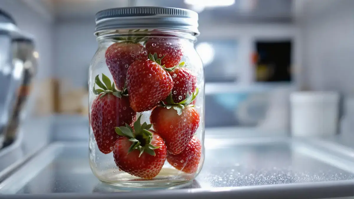 Il metodo del barattolo inverso, un trucco poco conosciuto per conservare le tue fragole più a lungo