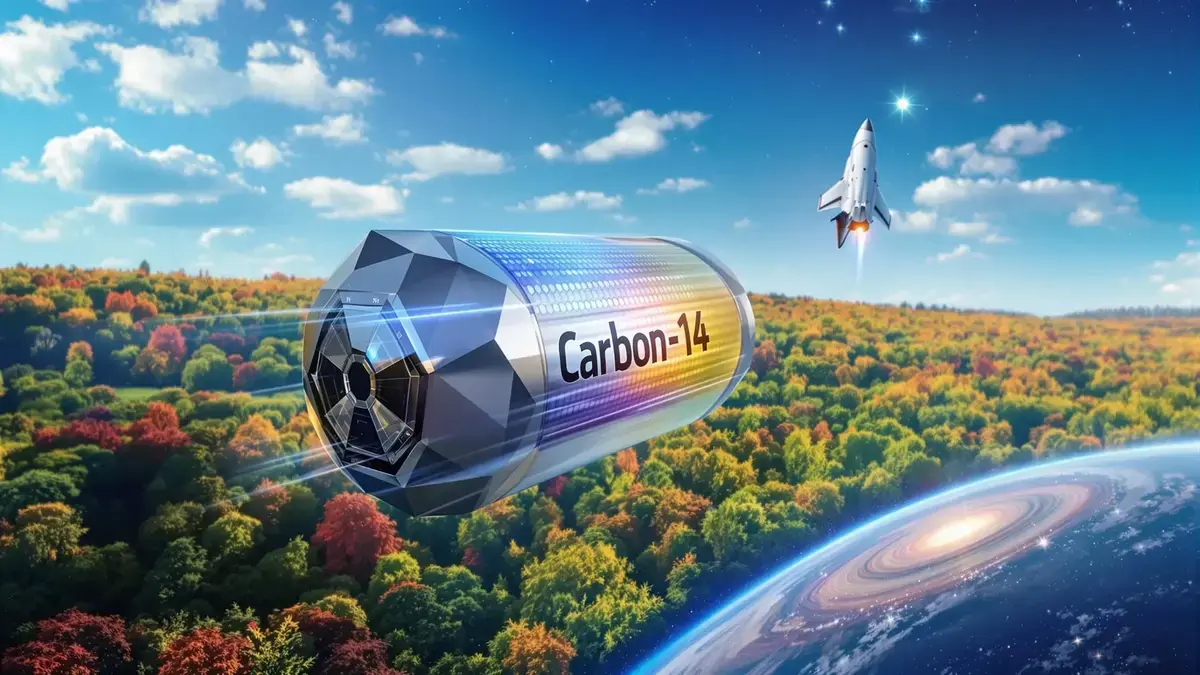 Una batteria che dura 5700 anni senza ricarica: la prima batteria al carbonio 14 creata nel Regno Unito