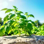 Scoperta sorprendente: il significato di una pietra piatta ai piedi del basilico dei miei nonni